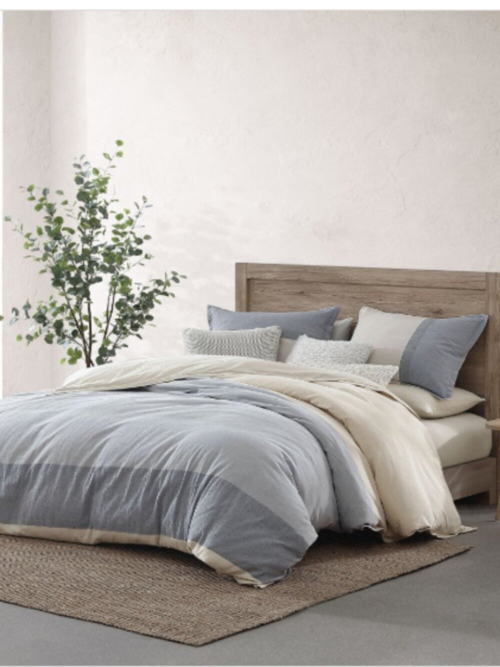 Dkny Pure Color Blocked Comforter Set, King